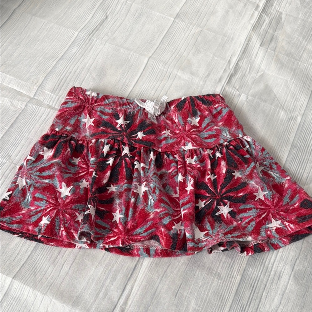 Isaac Mizrahi Red Skater Skort, 4T